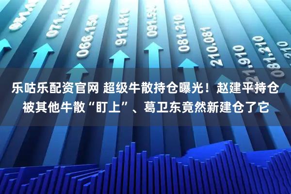 乐咕乐配资官网 超级牛散持仓曝光！赵建平持仓被其他牛散“盯上”、葛卫东竟然新建仓了它